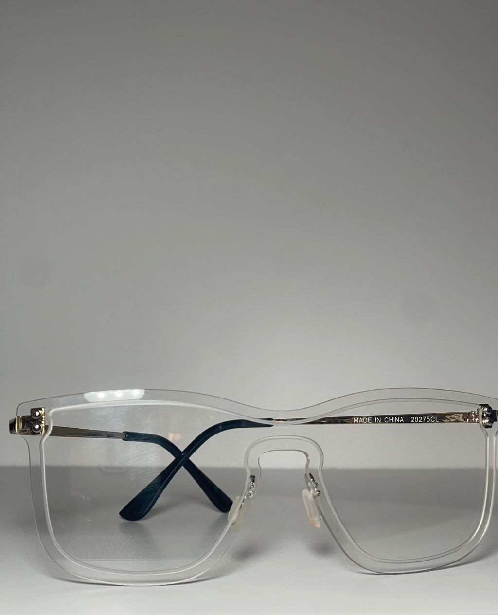 Clear & Gold Frame Glasses