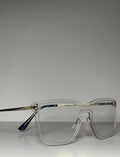 Clear & Gold Frame Glasses